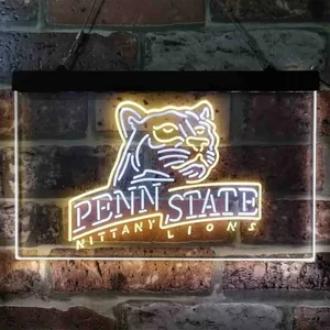 Penn State Nittany Lions Alternate Logo Neon-Like LED Sign - Legacy Edition