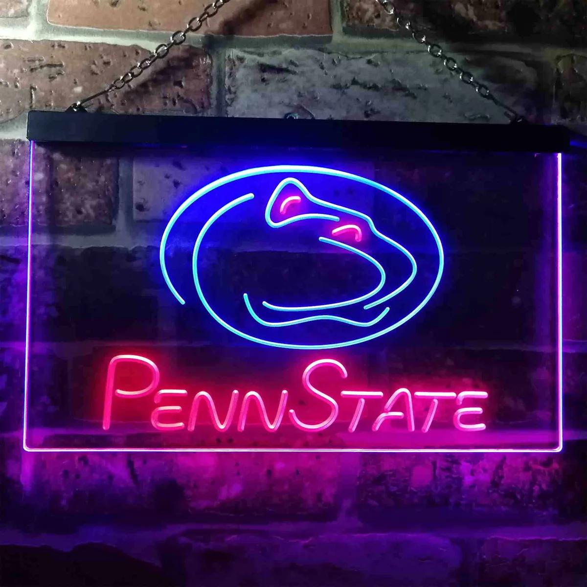 Penn State Nittany Lions Logo 1 Neon-Like LED Sign