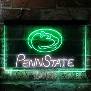 Penn State Nittany Lions Logo 2 Neon-Like LED Sign