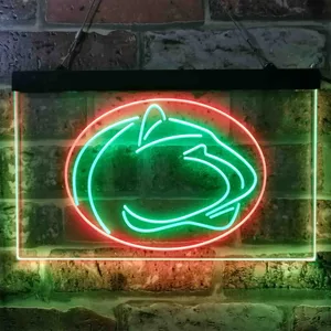 Penn State Nittany Lions Plain Logo Neon-Like LED Sign