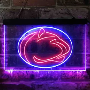 Penn State Nittany Lions Plain Logo Neon-Like LED Sign