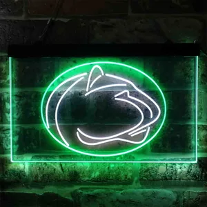 Penn State Nittany Lions Plain Logo Neon-Like LED Sign