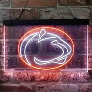 Penn State Nittany Lions Plain Logo Neon-Like LED Sign