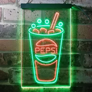 Pepsi Cold Cup Neon-Like LED Sign