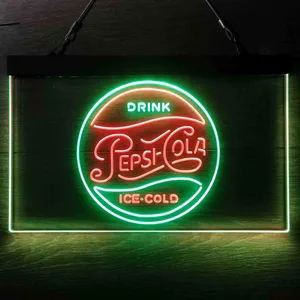 Pepsi Ice Cold Neon-Like LED Sign