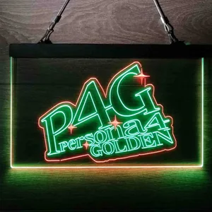 Persona 4 Golden PDG Neon-Like LED Sign