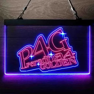 Persona 4 Golden PDG Neon-Like LED Sign