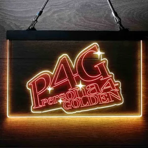 Persona 4 Golden PDG Neon-Like LED Sign