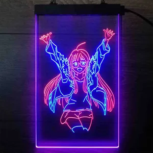 Persona 5 Futaba Sakura Hands Up Neon-Like LED Sign