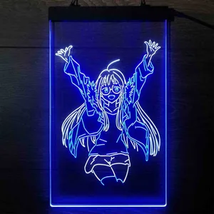 Persona 5 Futaba Sakura Hands Up Neon-Like LED Sign