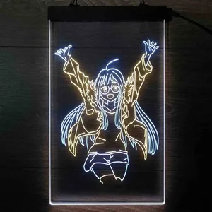 Persona 5 Futaba Sakura Hands Up Neon-Like LED Sign
