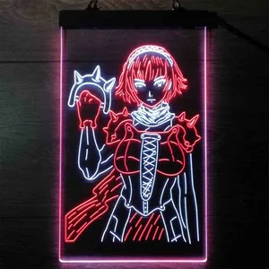 Persona 5 Makoto Niijima Neon-Like LED Sign