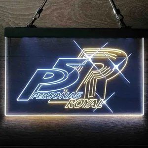 Persona 5 Royal Neon-Like LED Sign