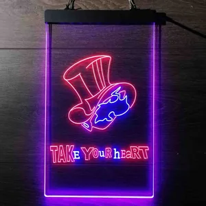 Persona 5 Take Your Heart Neon-Like LED Sign