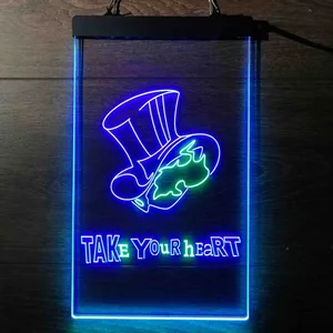 Persona 5 Take Your Heart Neon-Like LED Sign