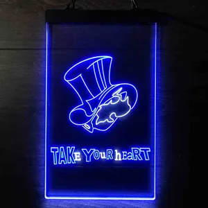 Persona 5 Take Your Heart Neon-Like LED Sign