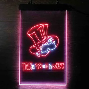 Persona 5 Take Your Heart Neon-Like LED Sign