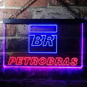 Petrobras BR Neon-Like LED Sign
