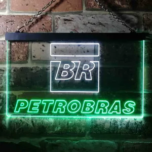 Petrobras BR Neon-Like LED Sign