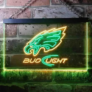 Philadelphia Eagles Bud Light Neon-Like LED Sign