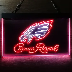 Philadelphia Eagles Crown Royal Neon-Like LED Sign