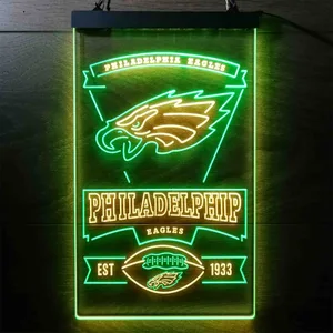 Philadelphia Eagles EST 1933 Neon-Like LED Sign