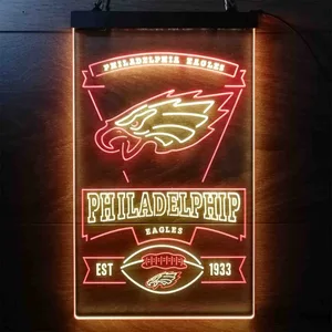 Philadelphia Eagles EST 1933 Neon-Like LED Sign