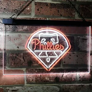 Philadelphia Phillies Logo 1 Neon-Like LED Sign