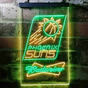 Phoenix Suns Budweiser Neon-Like LED Sign