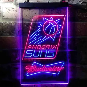 Phoenix Suns Budweiser Neon-Like LED Sign