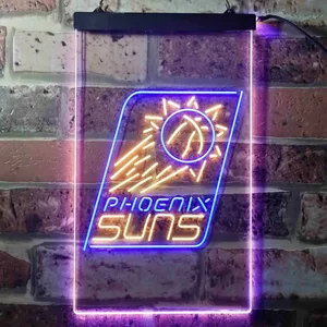 Phoenix Suns Logo Neon-Like LED Sign - Legacy Edition