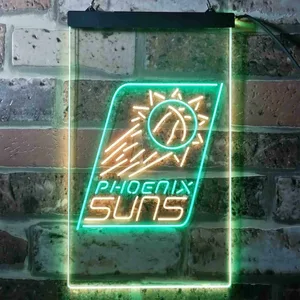 Phoenix Suns Logo Neon-Like LED Sign - Legacy Edition