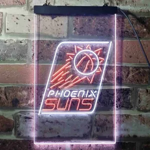 Phoenix Suns Logo Neon-Like LED Sign - Legacy Edition