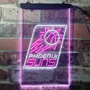 Phoenix Suns Logo Neon-Like LED Sign - Legacy Edition
