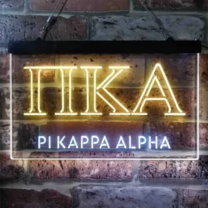 Pi Kappa Alpha Symbol Neon-Like LED Sign