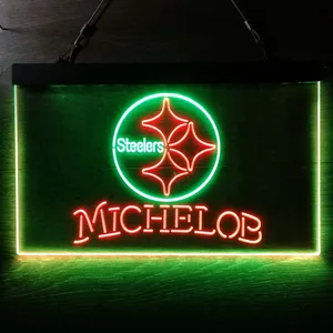Pittsburgh Steelers Michelob Neon-Like LED Sign