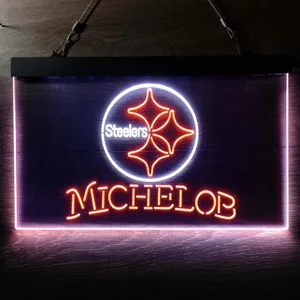 Pittsburgh Steelers Michelob Neon-Like LED Sign