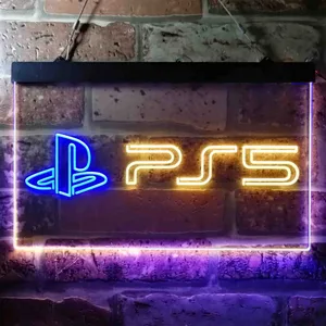 PlayStation PS5 Neon-Like LED Sign