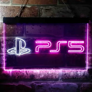 PlayStation PS5 Neon-Like LED Sign