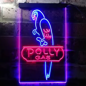 Polly Gas Bird Neon-Like LED Sign