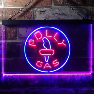 Polly Gas Neon-Like LED Sign