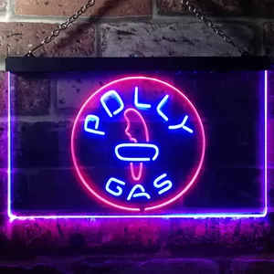 Polly Gas Neon-Like LED Sign