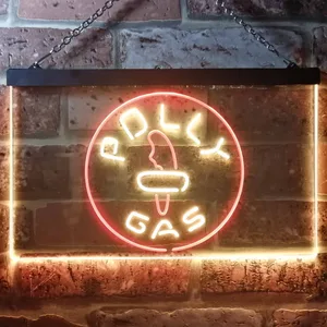 Polly Gas Neon-Like LED Sign