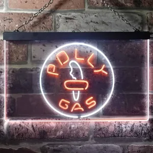 Polly Gas Neon-Like LED Sign