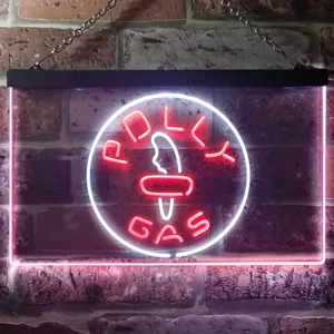 Polly Gas Neon-Like LED Sign