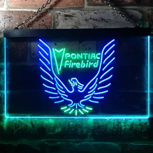 Pontiac Firebird Neon-Like LED Sign