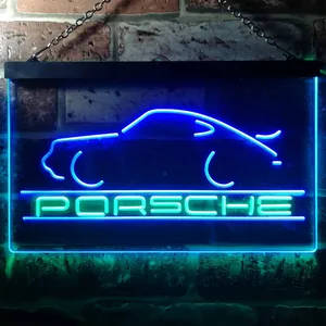 Porsche Car Neon-Like LED Sign
