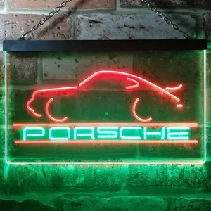 Porsche Car Neon-Like LED Sign
