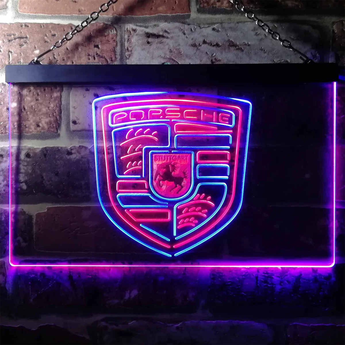 Porsche Neon-Like LED Sign