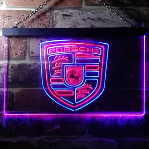 Porsche Neon-Like LED Sign